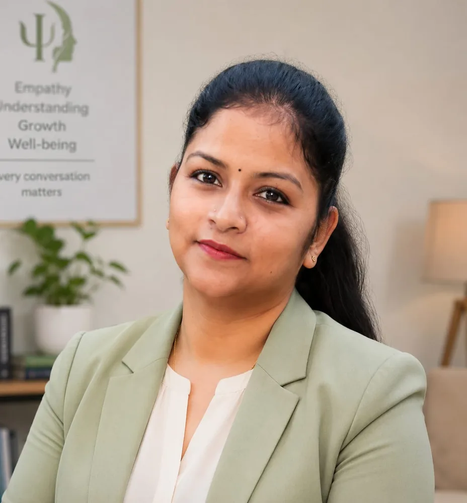Garima Agarwal, counsellor at A Safe Place